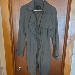 Banana Republic Khaki Women's Trench Coat